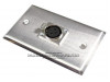 Placa Tapa XLR Canon soldable Acero Inoxidable Grado Alimenticio